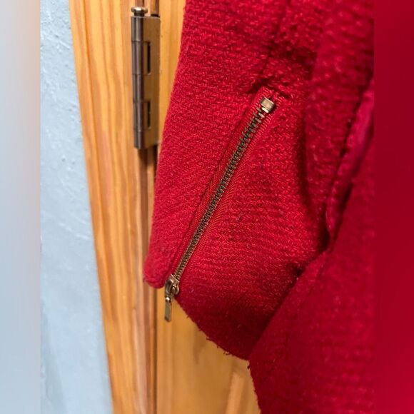 Rampage size M beautiful red pea coat - Picture 7 of 9